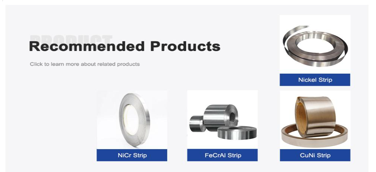 CuNi20 Strip for Advanced Electrical Conductivity