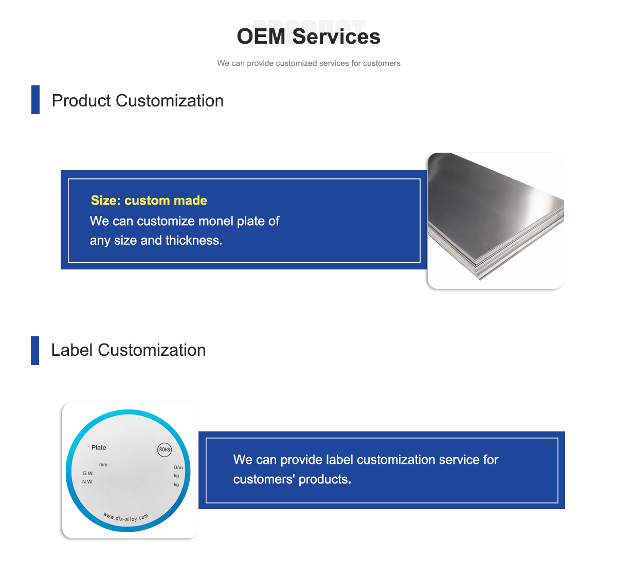 Monel 400 Plate for Acid-Resistant Petrochemical Storage Tanks