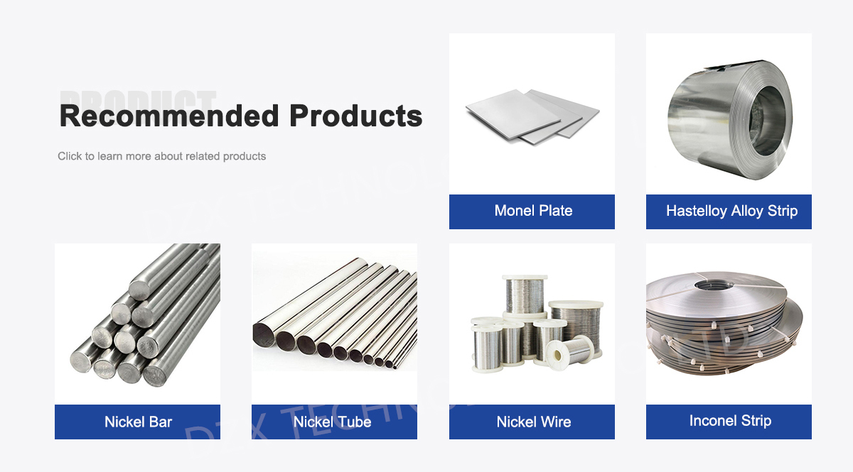 Monel 400 Plate for Acid-Resistant Petrochemical Storage Tanks