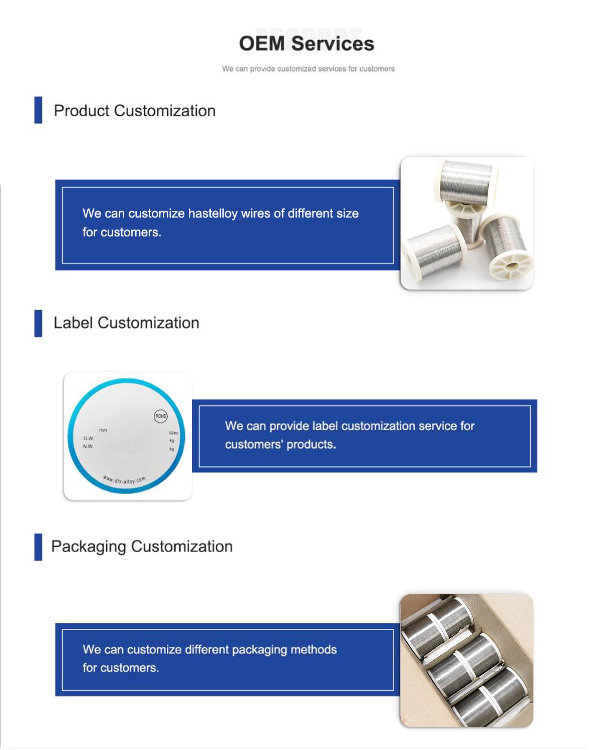 Hastelloy C276 Wire for Acidic Environment Cladding