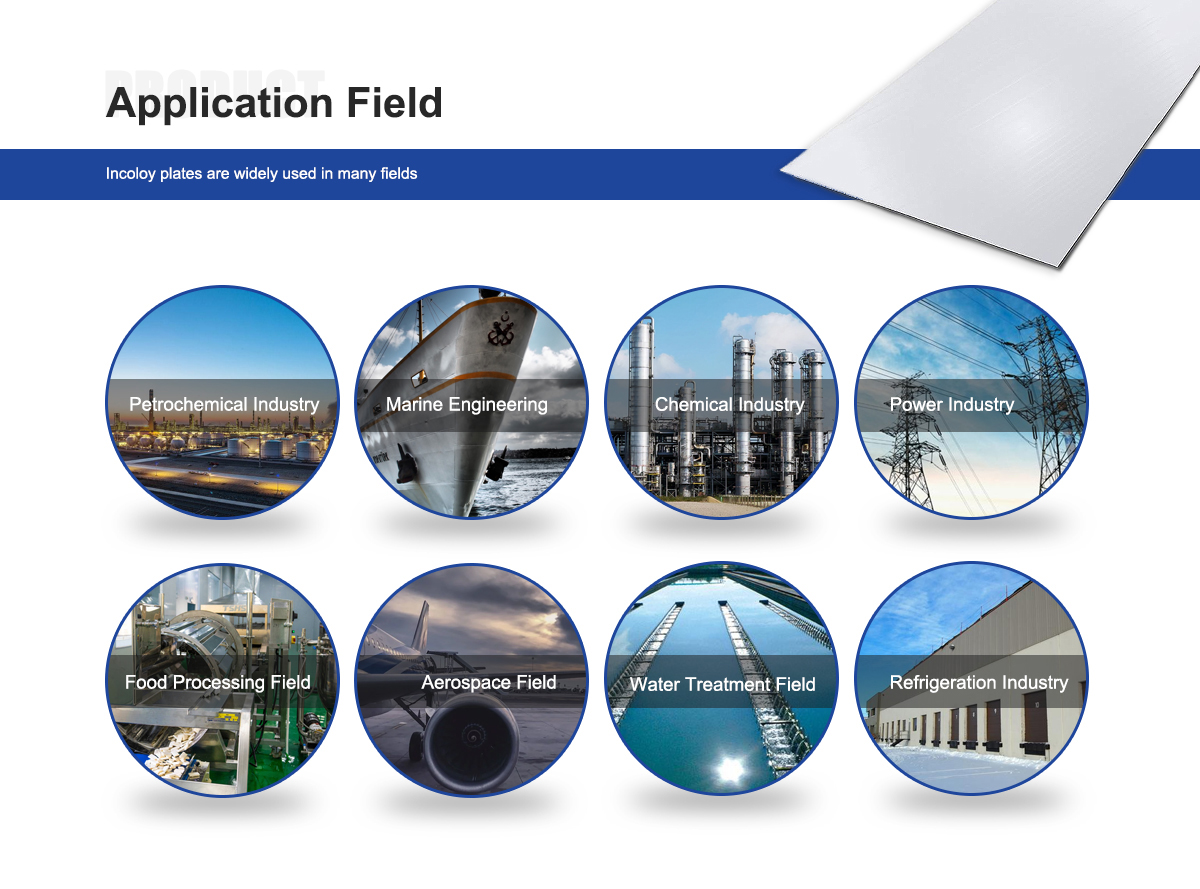 Incoloy 825 Plate for Chemical Processing Acid-Resistant Applications