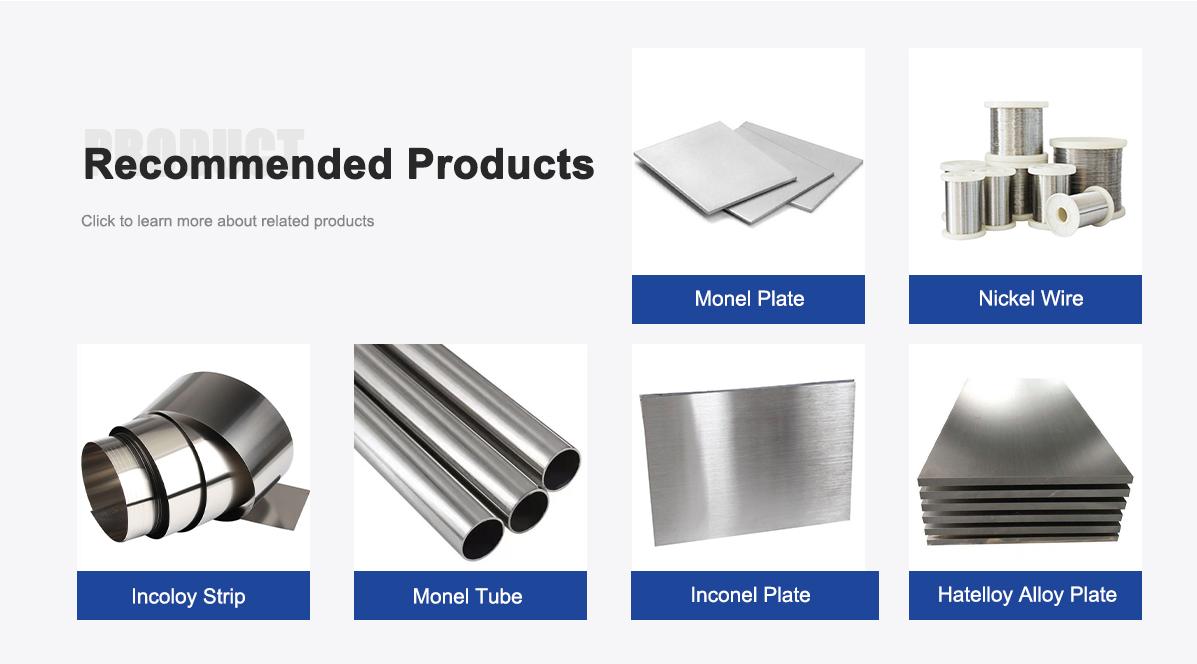 Incoloy 825 Plate for Chemical Processing Acid-Resistant Applications
