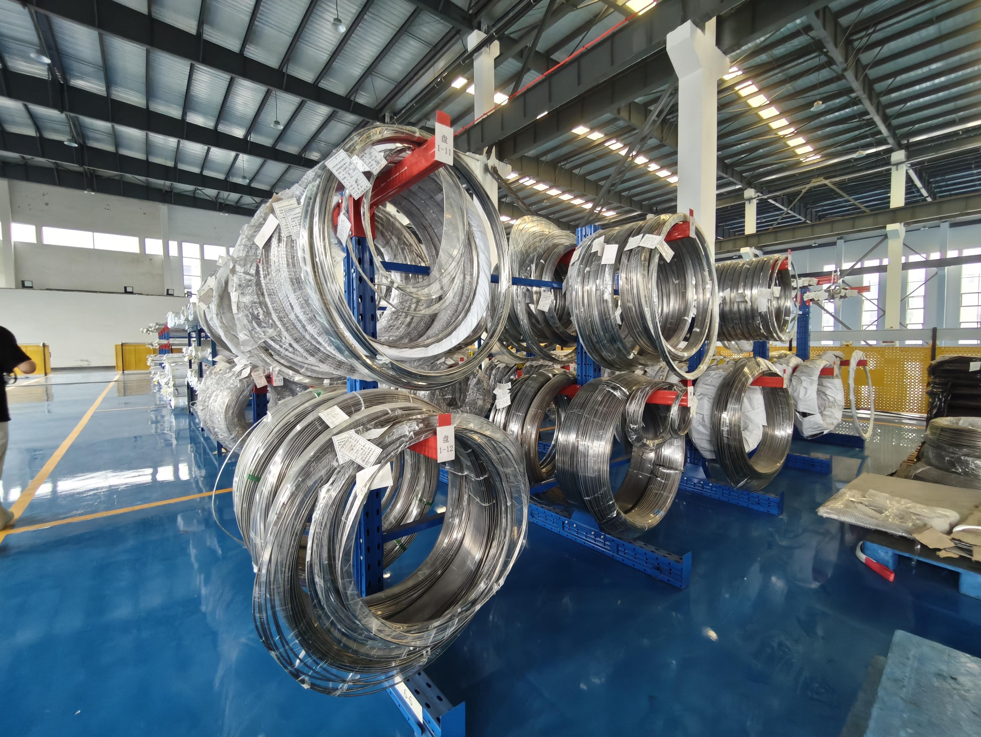Durable Nickel-Molybdenum C-276 Coil for Harsh Chemical Environments