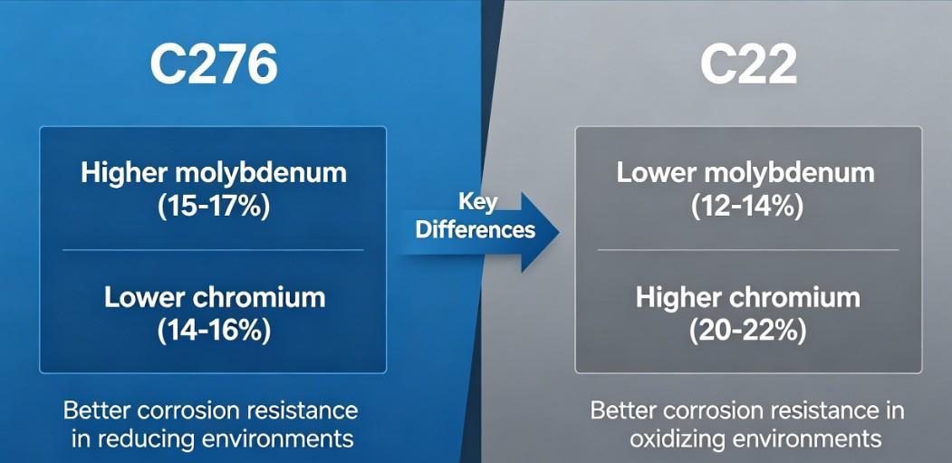 Hastelloy C276 vs C22: Which Nickel Alloy is Better for Your Application